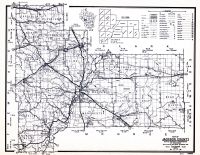 Jackson County, Wisconsin State Atlas 1956 Highway Maps